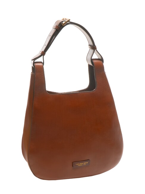LUCIA Borsa hobo a spalla in pelle MARRONE - Borse Donna