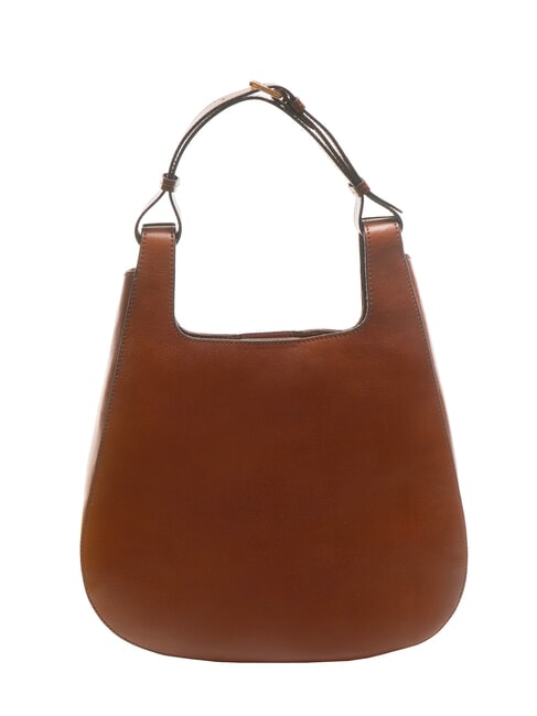 LUCIA Borsa hobo a spalla in pelle MARRONE - Borse Donna