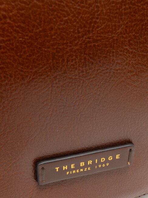 LUCIA Borsa piccola in pelle a spalla MARRONE - Borse Donna