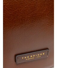 THE BRIDGE LUCIA Borsa piccola in pelle a spalla MARRONE - Borse Donna - 3