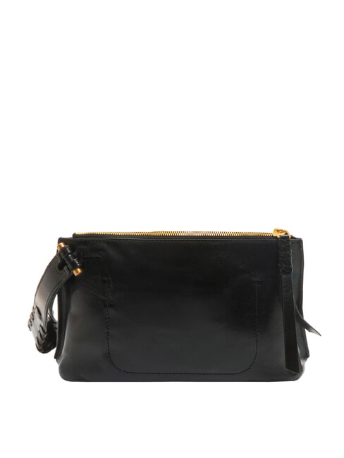 FEBE Beauty in pelle con intrecci Nero Oro - Beauty Case