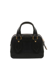 THE BRIDGE DAPHNE Borsa mini bauletto in pelle con tracolla Nero Oro - Borse Donna - 4