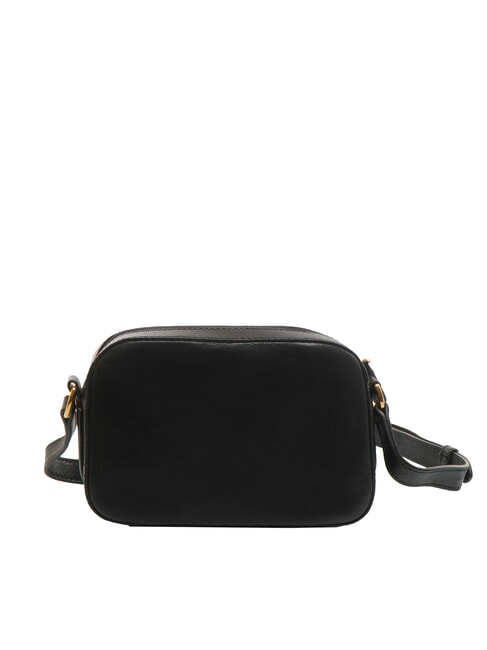 DAPHNE Borsa camera case in pelle Nero Oro - Borse Donna