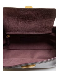 THE BRIDGE FEDERICA Borsa in pelle a spalla grape abb. oro - Borse Donna - 5