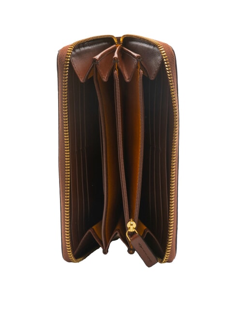 AMELIA Portafoglio grande zip around MARRONE - Portafogli Donna