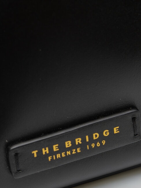 CAMILLA Borsa secchiello in pelle Nero Oro - Borse Donna