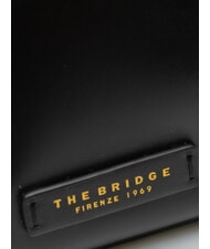 THE BRIDGE CAMILLA Borsa secchiello in pelle Nero Oro - Borse Donna - 3