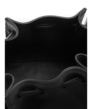 THE BRIDGE CAMILLA Borsa secchiello in pelle Nero Oro - Borse Donna - 5