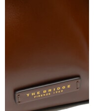 THE BRIDGE CAMILLA Borsa secchiello in pelle MARRONE - Borse Donna - 3