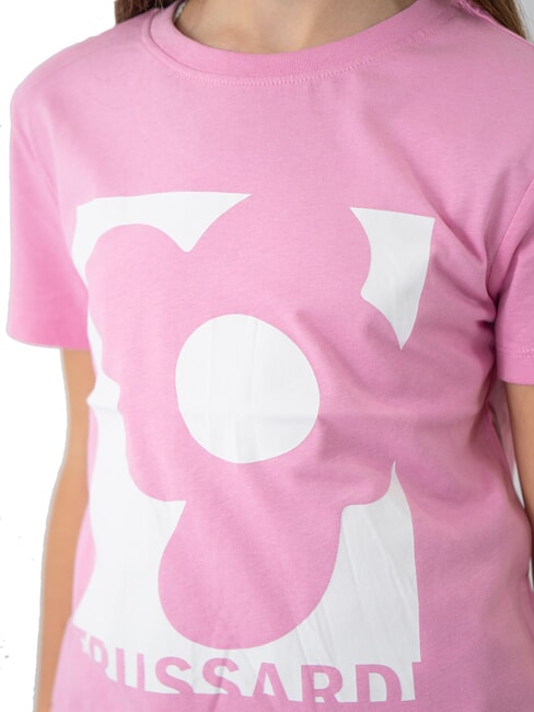 GRIGES Set t-shirt e bermuda pink/grey melange - Tute bambini