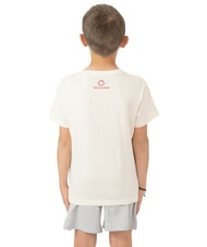 TRUSSARDI FESTI Set t-shirt e bermuda milk/grey melange - Tute bambini - 3
