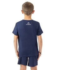 TRUSSARDI TOPALA Set t-shirt e bermuda sea blue/sea blue - Tute bambini - 3