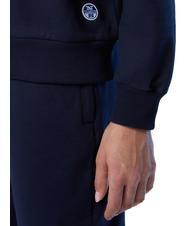 NORTH SAILS WE ALL HAVE A CHOICE Felpa in cotone navy blue - Felpe Donna - 3