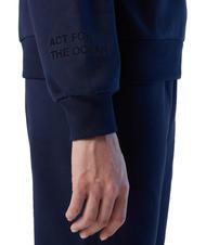 NORTH SAILS WE ALL HAVE A CHOICE Felpa in cotone navy blue - Felpe Donna - 4