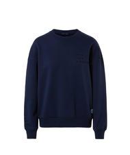 NORTH SAILS WE ALL HAVE A CHOICE Felpa in cotone navy blue - Felpe Donna - 5