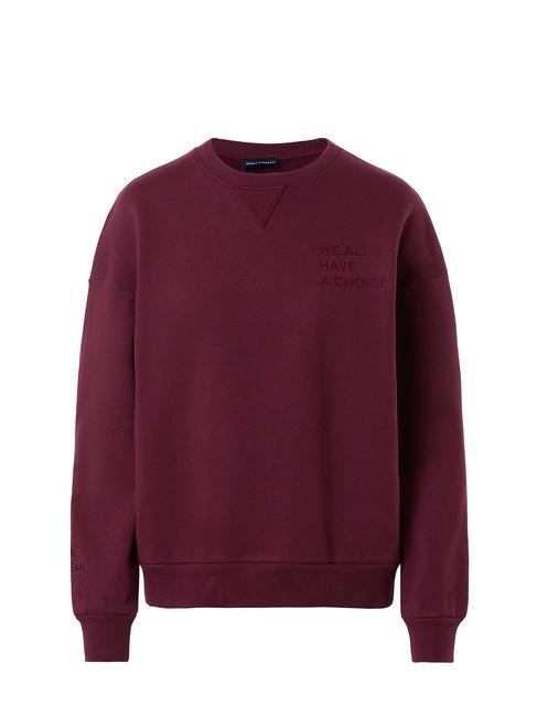 WE ALL HAVE A CHOICE Felpa in cotone jam - Felpe Donna