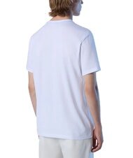 NORTH SAILS NEWPORT T-shirt in cotone logo arco white - T-shirt Uomo - 2