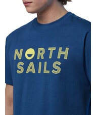 NORTH SAILS LINE PRINT T-shirt in cotone maxi stampa dark denim - T-shirt Uomo - 3