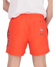 NORTH SAILS VOLLEY Costume boxer logo laterale bright orange - Costumi da bagno Uomo - 3