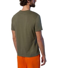 NORTH SAILS LINE PRINT T-shirt in cotone maxi stampa dusty olive - T-shirt Uomo - 2
