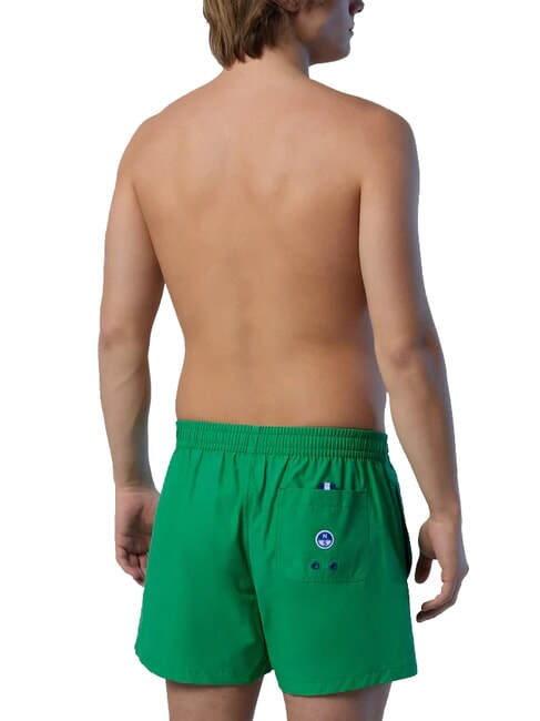 VOLLEY Costume boxer logo laterale green bee - Costumi da bagno Uomo