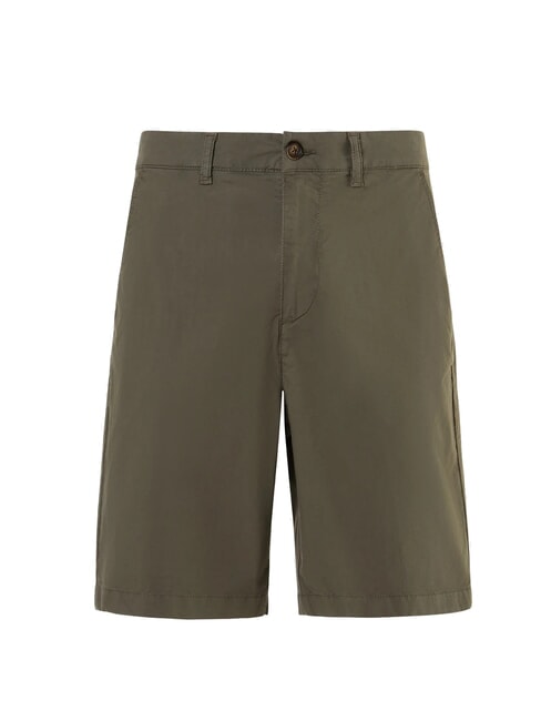 FREEDOM Pantaloni chino corti in cotone dusty olive - Pantaloni Uomo