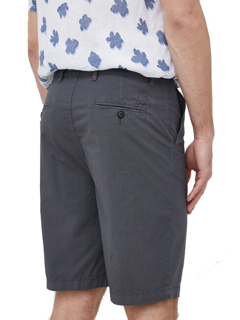 FREEDOM Pantaloni corti chino in cotone stretch asphalt - Pantaloni Uomo