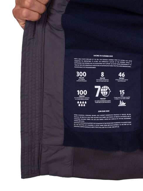 SAILOR Giacca full zip asphalt - Giacche Uomo