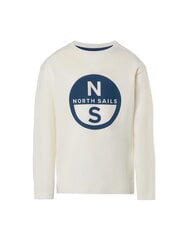 NORTH SAILS GRAPHIC KIDS Maglia manica lunga in cotone marshmallow - T-shirt Bambino - 3