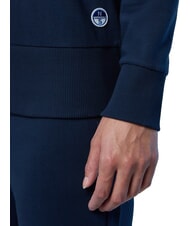 NORTH SAILS BASIC Felpa girocollo in cotone navy blue - Felpe Donna - 3