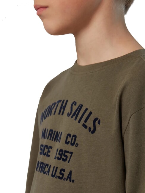 GRAPHIC KIDS Maglia manica lunga in cotone tea leaf - T-shirt Bambino