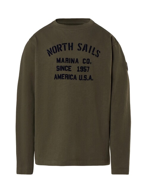 GRAPHIC KIDS Maglia manica lunga in cotone tea leaf - T-shirt Bambino