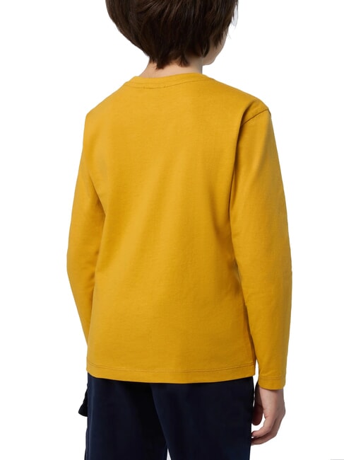 GRAPHIC KIDS Maglia manica lunga in cotone golden spice - T-shirt Bambino