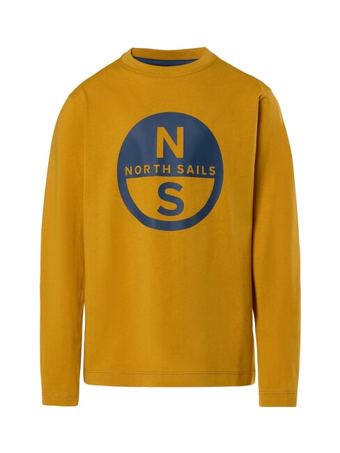 GRAPHIC KIDS Maglia manica lunga in cotone golden spice - T-shirt Bambino