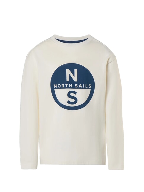 GRAPHIC KIDS Maglia manica lunga in cotone marshmallow - T-shirt Bambino