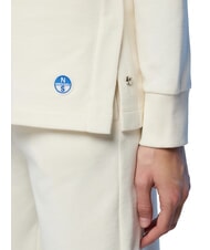 NORTH SAILS BASIC Felpa dolcevita in cotone marshmallow - Felpe Donna - 3