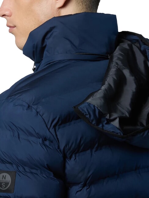 LASER PUFFER Giacca piumino media lunghezza navy blue - Piumini Uomo