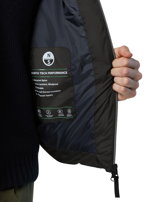 LASER PUFFER Giacca piumino media lunghezza forest green - Piumini Uomo