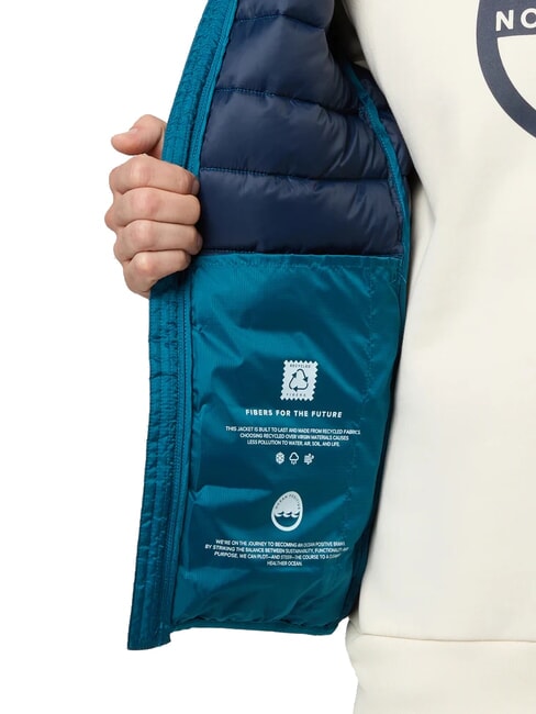 SKYE HOODIE Giacca piumino con cappuccio water green - Piumini Uomo