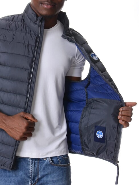 SKYE Giubbino gliet smanicato asphalt - Giacche smanicate Uomo