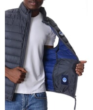 NORTH SAILS SKYE Giubbino gliet smanicato asphalt - Giacche smanicate Uomo - 4
