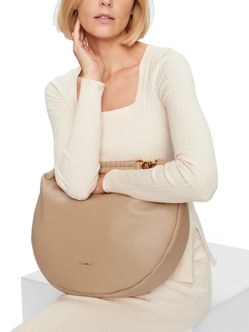 CAMPIONARIO - MAELODY Borsa a spalla in pelle toasted - Borse Donna