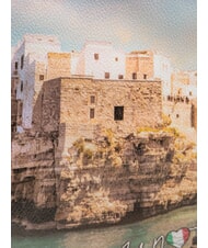 YNOT YESBAG Borsa a tracolla con stampa polignano - Borse Donna - 3