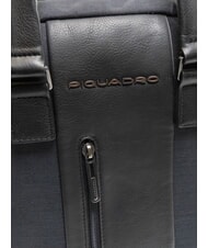 PIQUADRO BRIEF ECOLOGICA  Zaino a doppio manico, porta CP 13" Nero - Zaini da lavoro porta PC - 4