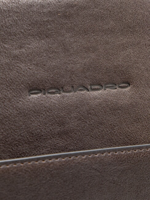 BLACK SQUARE  Zaino porta PC 13,3", in pelle MORO - Zaini da lavoro porta PC