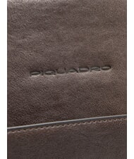 PIQUADRO BLACK SQUARE  Zaino porta PC 13,3", in pelle MORO - Zaini da lavoro porta PC - 3