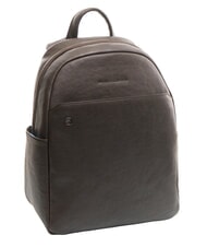 PIQUADRO BLACK SQUARE  Zaino porta PC 13,3", in pelle MORO - Zaini da lavoro porta PC - 4