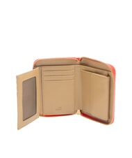 LOVE MOSCHINO LOGO ITALICS Portafoglio zip around ROSSO - Portafogli Donna - 2