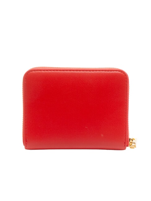 LOGO ITALICS Portafoglio zip around ROSSO - Portafogli Donna