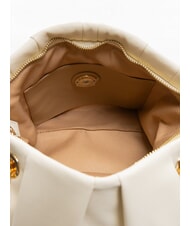 LOVE MOSCHINO ZIPPER Borsa a spalla avorio - Borse Donna - 5